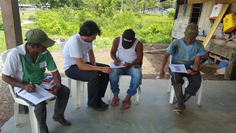 Taller de educación financiera en territorio rural